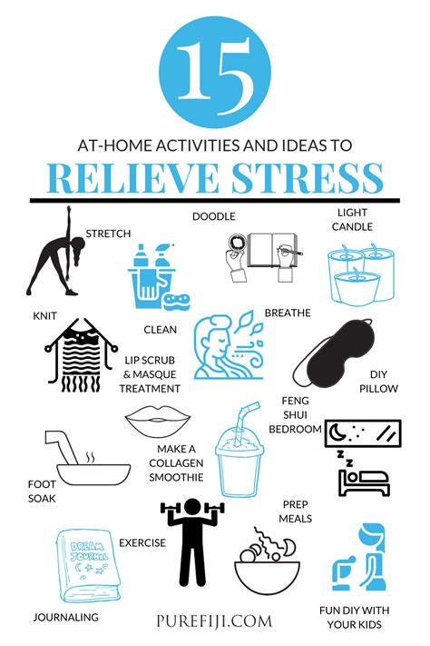 15 At Home Activities And Ideas To Relieve Stress Pure Fiji