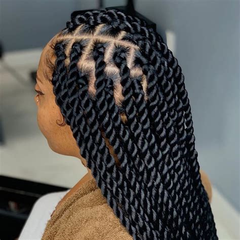 Lc Beauty Salon On Instagram “large Twist Is Always Good ️ ️” Braided Hairstyles For Teens