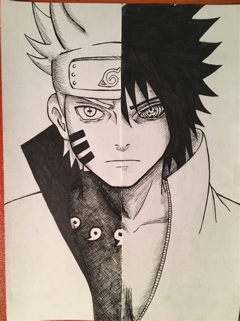 Disegno Sasuke E Sarada Sasuke And Sarada Naruto Sketch Naruto Drawings