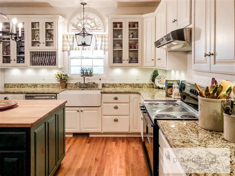 From Oak To Alabaster Kitchen Cabinet Facelift Kitchen Decor