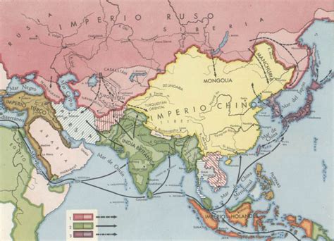Mapa Del Imperio Chino