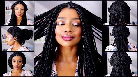 You might have seen people wearing cute box braid styles and want it for yourself, but have no clue how to do it. 20 Ideas of Box Braided Hairstyles