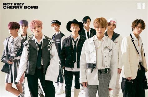 Nct 127 Reveals Funky Group Teaser Images For Cherry Bomb Comeback