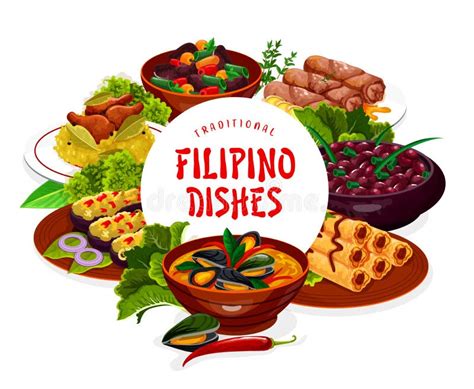 Filipino Food Clipart Bundle Food From The Philippines Clipart 4 School Rezfoods Resep