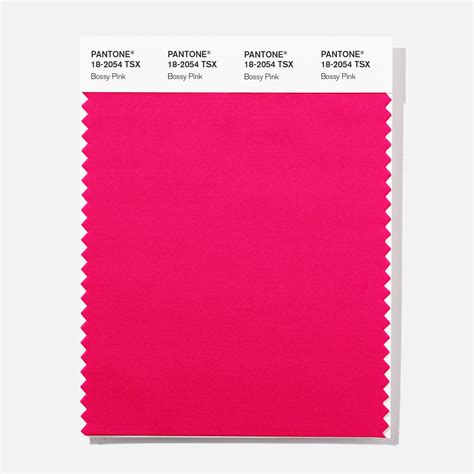 Buy Pantone Polyester Swatch 18 2054 Bossy Pink
