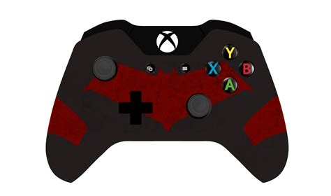 Custom Painted Batman Red Hood Xbox One Wireless Controller