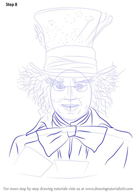 Learn How To Draw Mad Hatter Dc Comics Step By Step Drawing