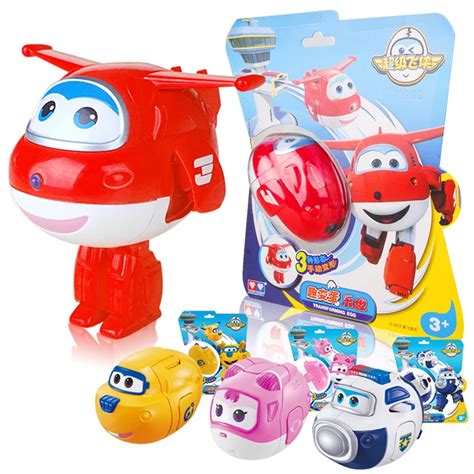 12 Styles Hot Super Wings Transformation Catapult Eggs Toys Mini Super