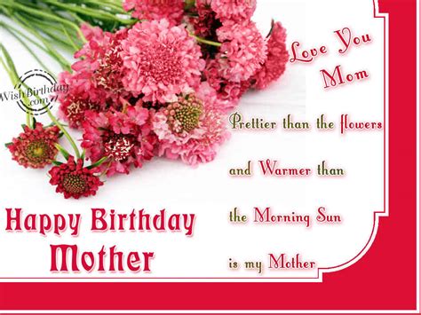 Birthday Wishes Quotes For Mom Quotesgram