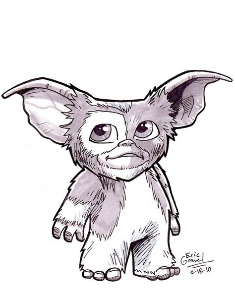 Gizmo From Gremlins Gremlins Art Art Drawings Sketches Creative