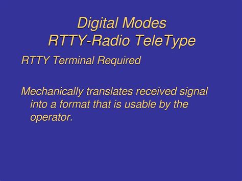 Amateur Radio Digital Communication Modes Ppt Download