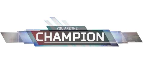 Why don't you let us know. YOU ARE THE CHAMPION TRANSPARENT IMAGE : apexlegends