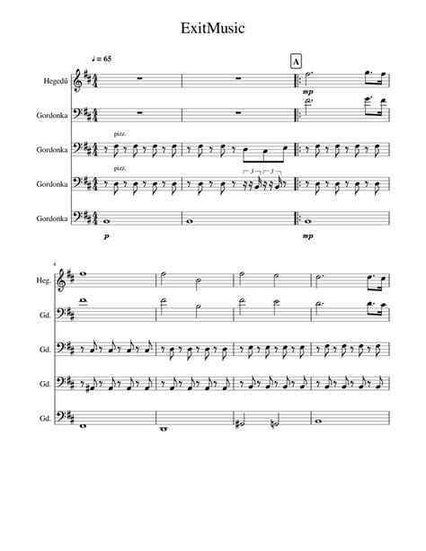 Westworld Radiohead Exit Music For A Film Sheet Music For Violin