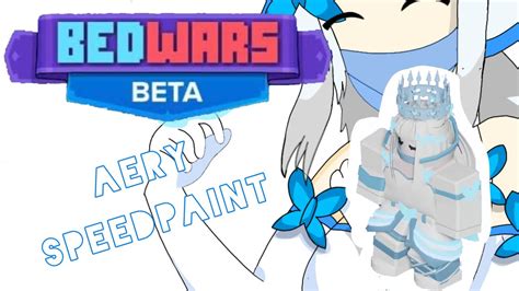 Roblox Bedwars Aery Kit Speed Paint Youtube