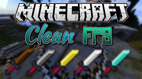 Minecraft Pvp Texture Pack Clean Fps Youtube