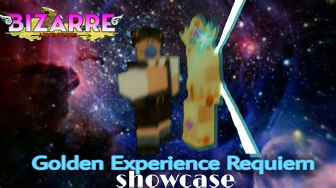 Golden Experience Requiem Showcase Bizarre Adventures Youtube