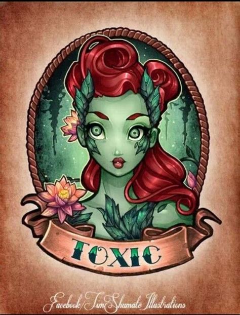 Poison Ivy Arte Disney Disney Art Poison Ivy Arte Grunge Gotham