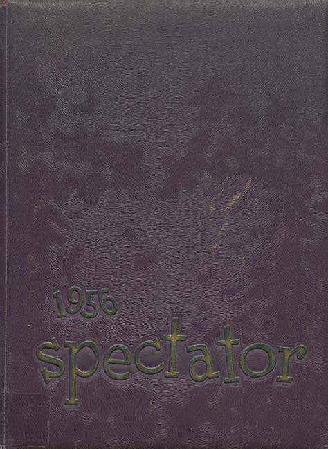 1956 Yearbook From Civic Memorial High School From Bethalto Illinois