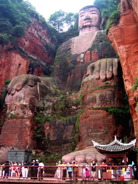 Worlds Largest Buddha Statue Carved Into A Cliff