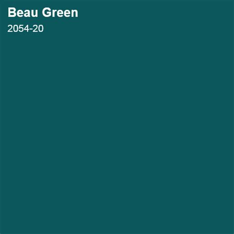 Benjamin Moore Beau Green Color Sample Online Kaufen