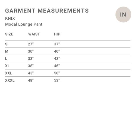 Knix Lounge Pant Sizing Jilly Box