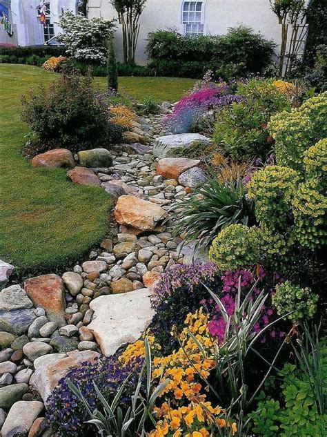 Inspiring Dry Riverbed And Creek Bed Landscaping Backyard Landscaping