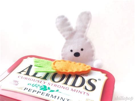 Felt Bunny Altoid Tin Box Play Set Pdf Pattern And Video How Etsy