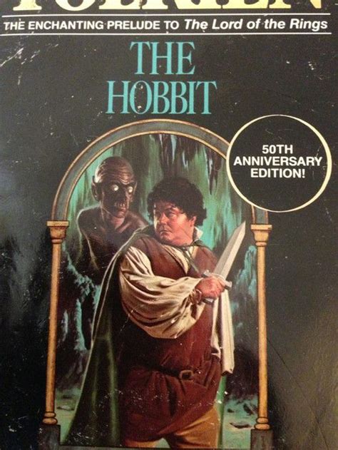 This Book Cover Of The Hobbit From The 1980s Is Both Hilarious