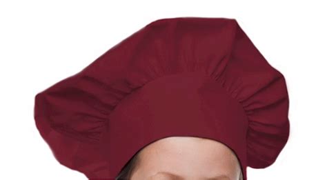 Style 800ma Professional Adult Executive Chef Hat Maroon 8