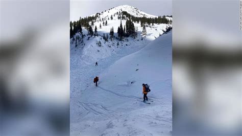Colorado Avalanche Three Skiers Are Missing After Getting Caught In A