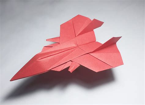 Origami F16 Jet Fighter Me Origamiart From 1 Piece Of Paper 2020 Rart