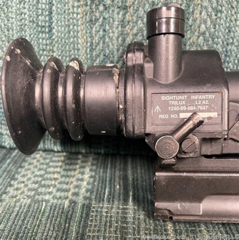 Fal L2a2 Suit Trilux 4x Scope With Top Cover And Led Illuminator