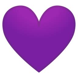 Purple Heart Icon Noto Emoji People Family Love Iconset Google