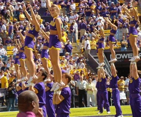 3 Day Tiger Challenge Starting With Cheerleaders Of Lsu 116 Photos