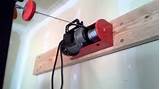 Pictures of Wall Mounted Electric Winch