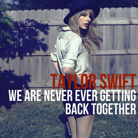 • 185 млн просмотров 8 лет назад. Taylor Swift - We Are Never Ever Getting Back Together ...