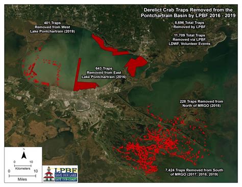 Lake Pontchartrain Basin Foundations Derelict Crab Trap Removal