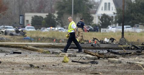 Photos Lafayette Plane Crash Scene Where Five People Were Killed