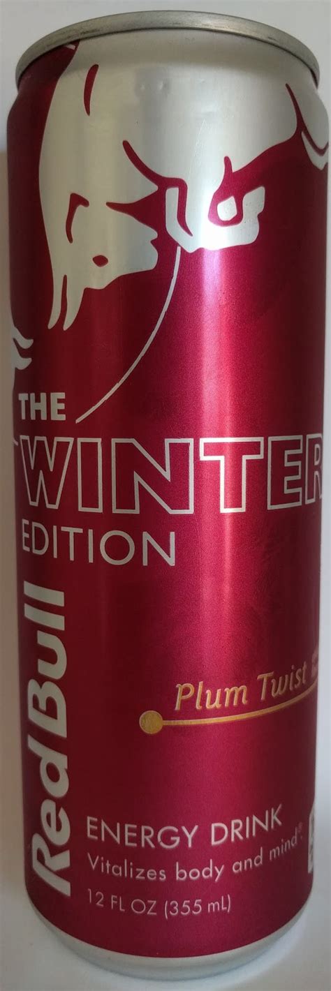 Caffeine King Red Bull The Winter Edition Energy Drink Review