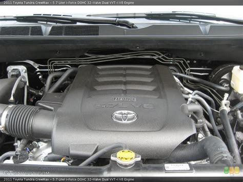 57 Liter I Force Dohc 32 Valve Dual Vvt I V8 2011 Toyota Tundra Engine
