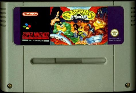 Battletoads In Battlemaniacs Cover Or Packaging Material Mobygames