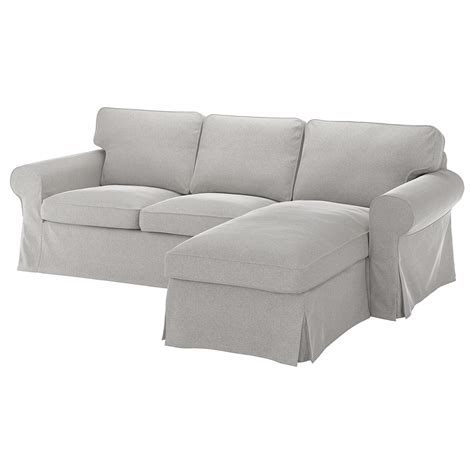 Anybody have this sofa in white. EKTORP 3-seat sofa - with chaise longue, Tallmyra white ...