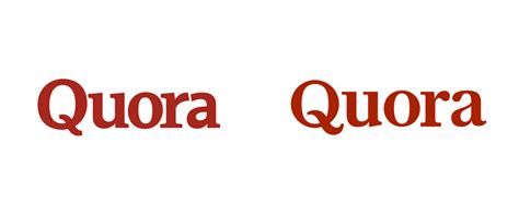 Brand New: New Logo for Quora by Commercial Type