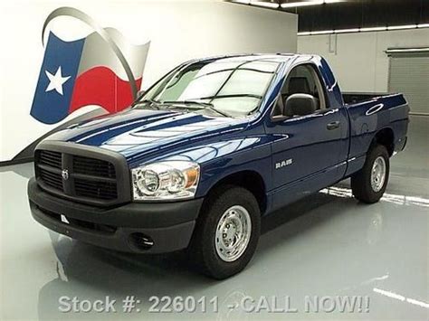 Sell Used 2008 Dodge Ram 1500 Regular Cab 37l V6 6 Speed 41k Mi Texas