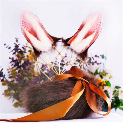 Bunny Ears Cosplay Tubbo Cosplay Animal Ears Cospaly Ears Etsy España