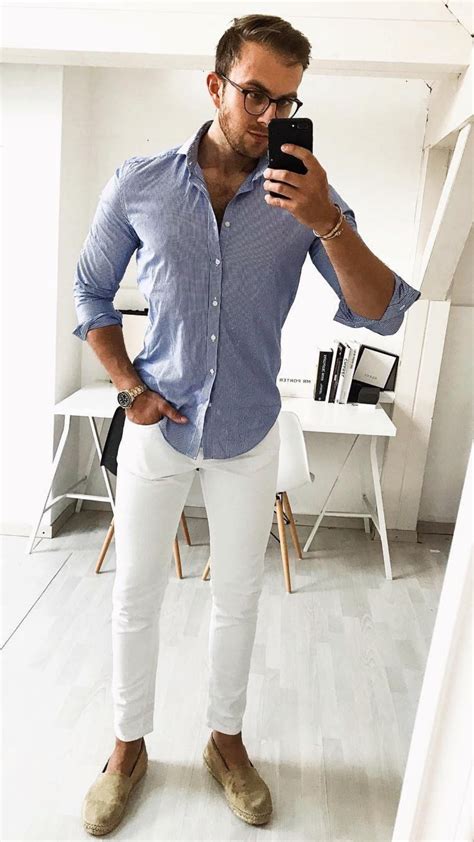 5 White Pants Outfits For Men Lifestyle By Ps