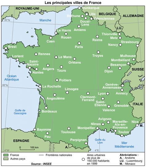 Carte De France Avec Principales Villes A Imprimer Carte France My XXX Hot Girl