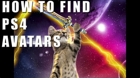 How Do You Find Ps4 Avatars Laser Cats Playstation Youtube