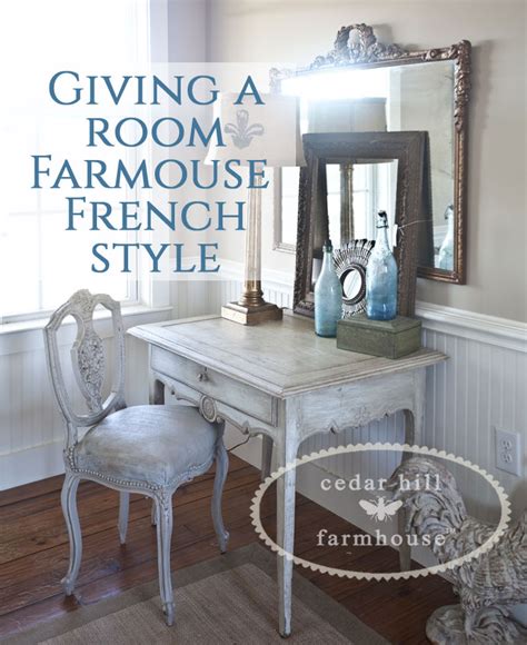 How I Gave A Room Farmhouse French Style Cedar Hill Farmhouse