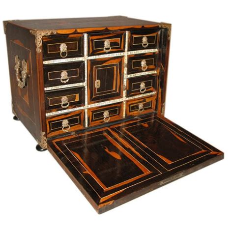 madagascar ebony rosewood bone and gilded brass table cabinet at 1stdibs